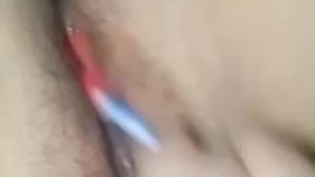 Nepali Insta Slut Ashy with lolipop in pussy